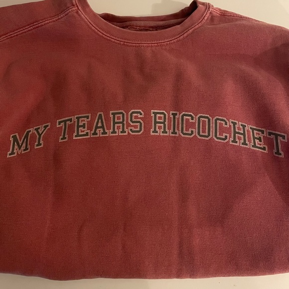 Taylor Swift My Tears Ricochet Sweatshirt - Picture 1 of 4